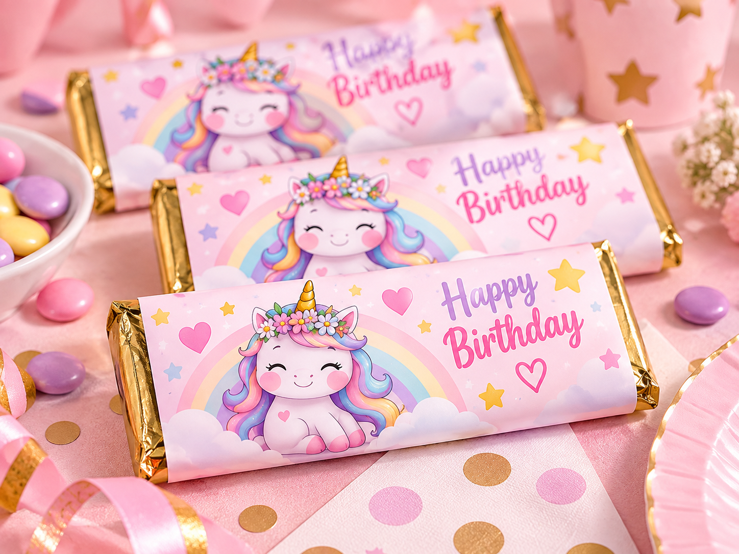 Candy Bar Wrappers design example