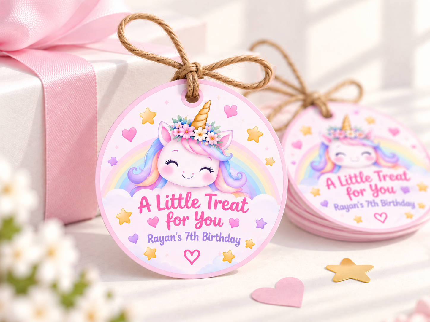 Favor Tags design example
